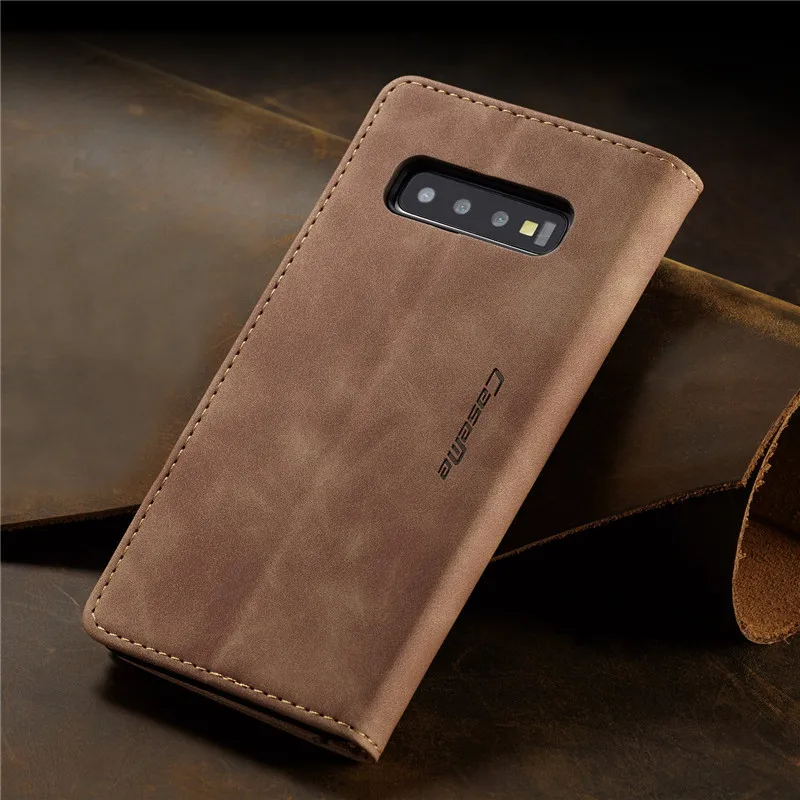 Ретро Флип кожаный чехол для samsung Galaxy S10 S10e S9 S8 Plus S7 Edge/A20/A30/A40/A50/A70 Чехол-бумажник для iPhone 11 Pro XS Max