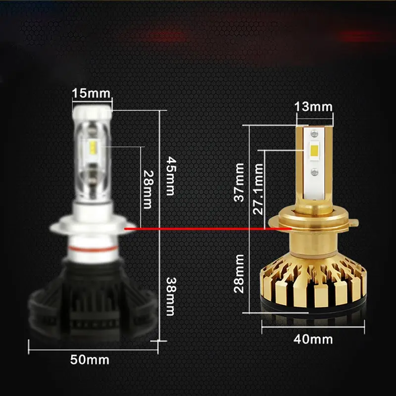 F6C супер яркий Cветодиодные лампы для авто фары led лампа ходовые огни лед диодные