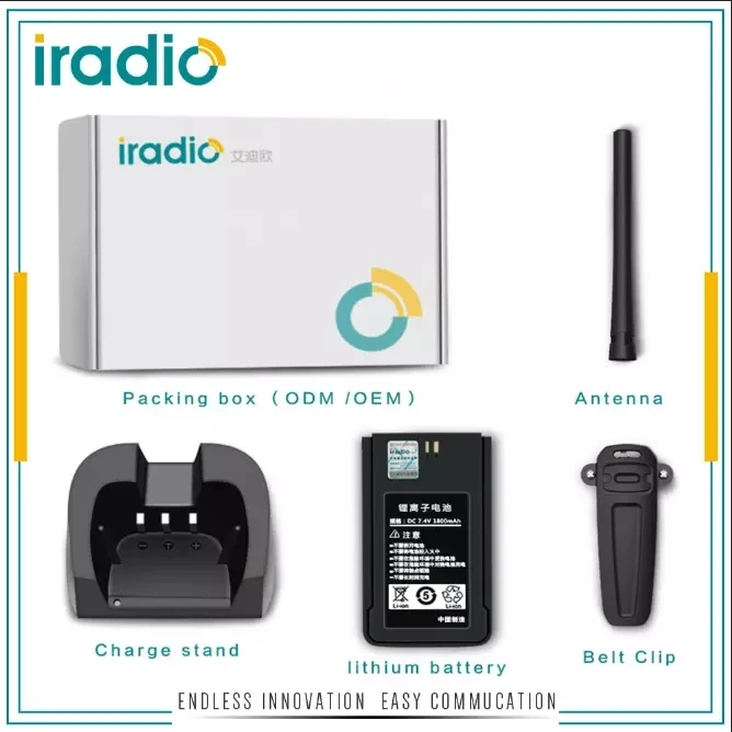 iradio CP-680 дальняя рация 10 Вт vhf/uhf Высокая мощность Портативное двухстороннее радио PMR пылезащитный