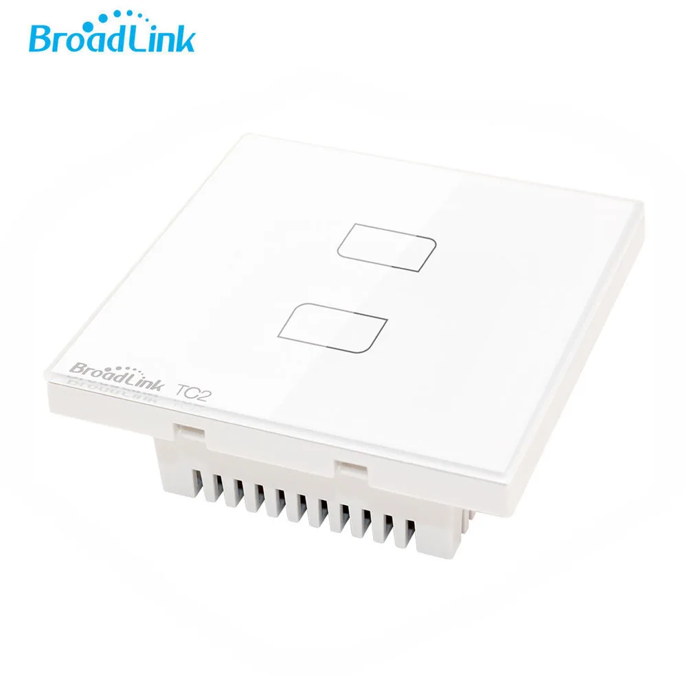 Broadlink TC2 1/2/3 сенсорный выключатель Великобритания Стандартный RF433 Беспроводной