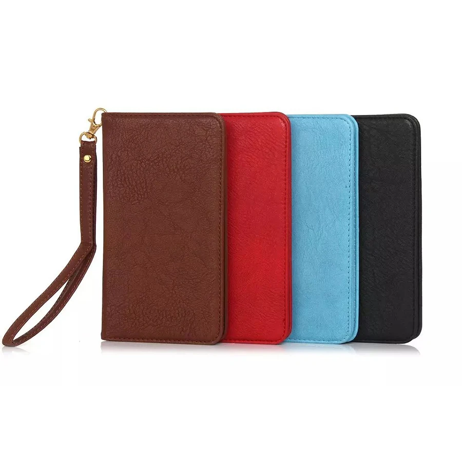 Высококачественная Магнитная винтажная сумка с отделениями для карт кошелек