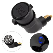 Адаптер с двумя USB портами F800GS F650GS F700GS R1200GS со светодиодный