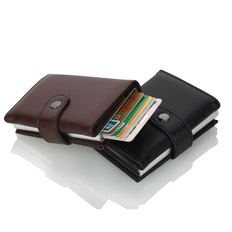 Weduoduo 2019 Высокое качество PU кожаный держатель для кредитных карт RFID Карт новый