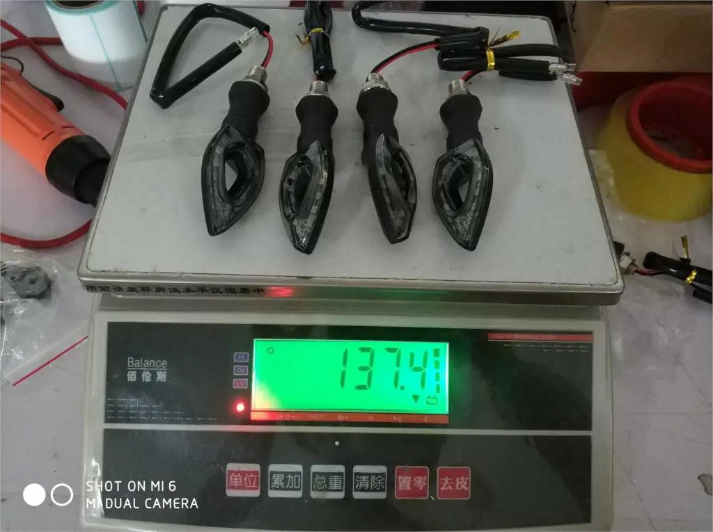 Светодиодный Универсальный мотоциклетный светодиодный указатель поворота для