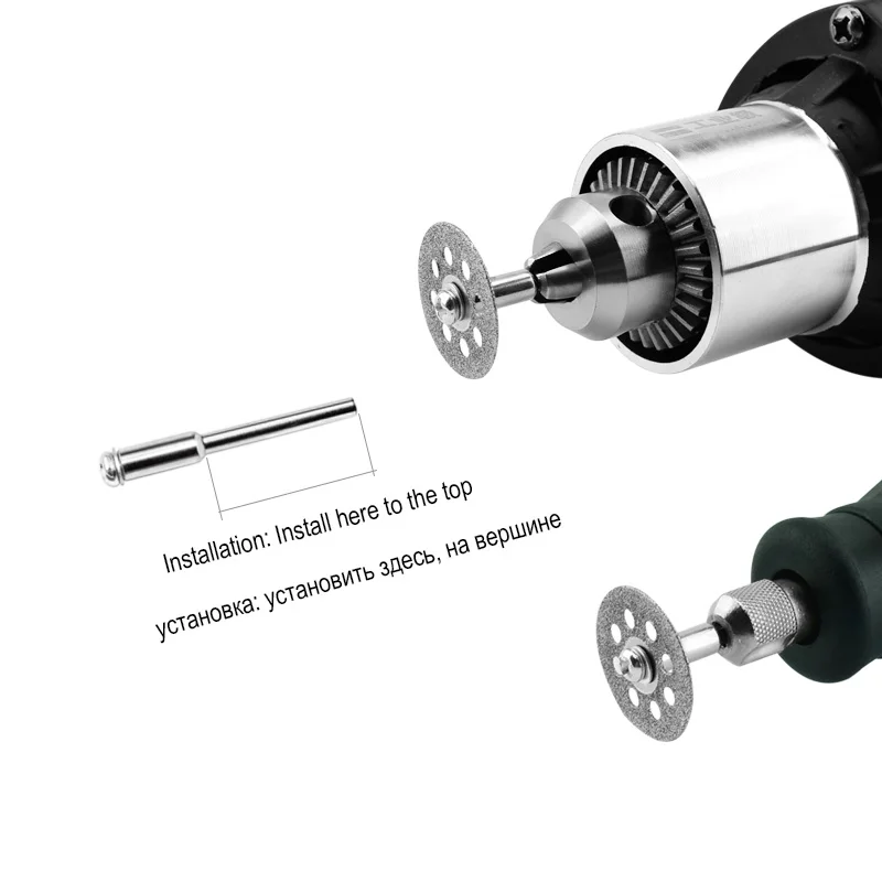 Алмазная шлифовальная машина Dremel 12 шт. аксессуары для дисков металлообработка