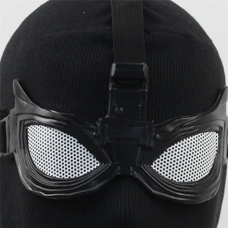 Spider-Man: Far From Home Cosplay The New Night Monkey Man Mask Superhero Helmet Halloween Headgear Black Mask