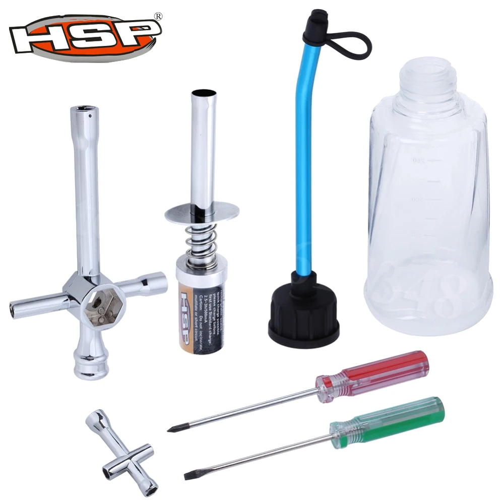 1 комплект HSP 80142 Nitro бензиновый стартовый комплект/пробка светящегося света