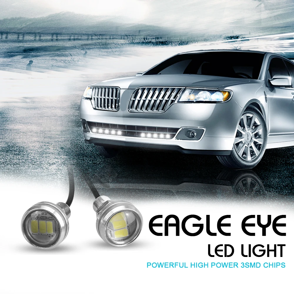Автомобильный DRL Eagle Eye светодиодный светильник дневного света для мотоцикла с