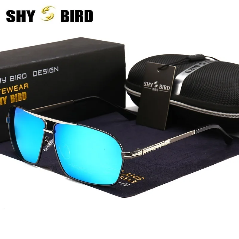 Мужские солнцезащитные очки SHYBIRD брендовые дизайнерские Поляризационные