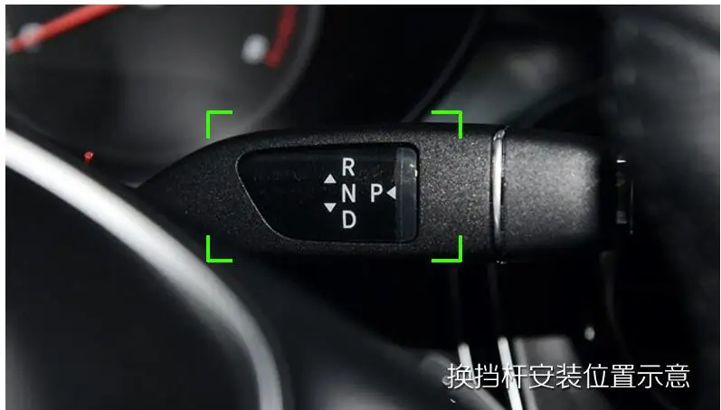 Новый 2 шт авто Ruitenwisser Shift Schakelaar Knop Decoratie отделка рамка наклейка для Mercedes Benz A/B/E Klasse