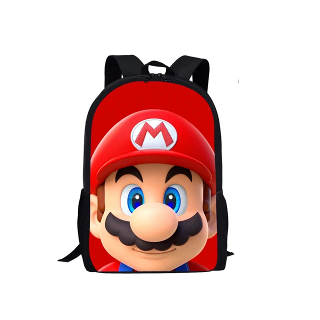 HMC1441C Coloranimal Cool Anime Japan Style Set School Backpack Super Mario Bros School Bag for Girl Boy Bookbag Junior Teenager Backpack - Цвет: HMC1441C