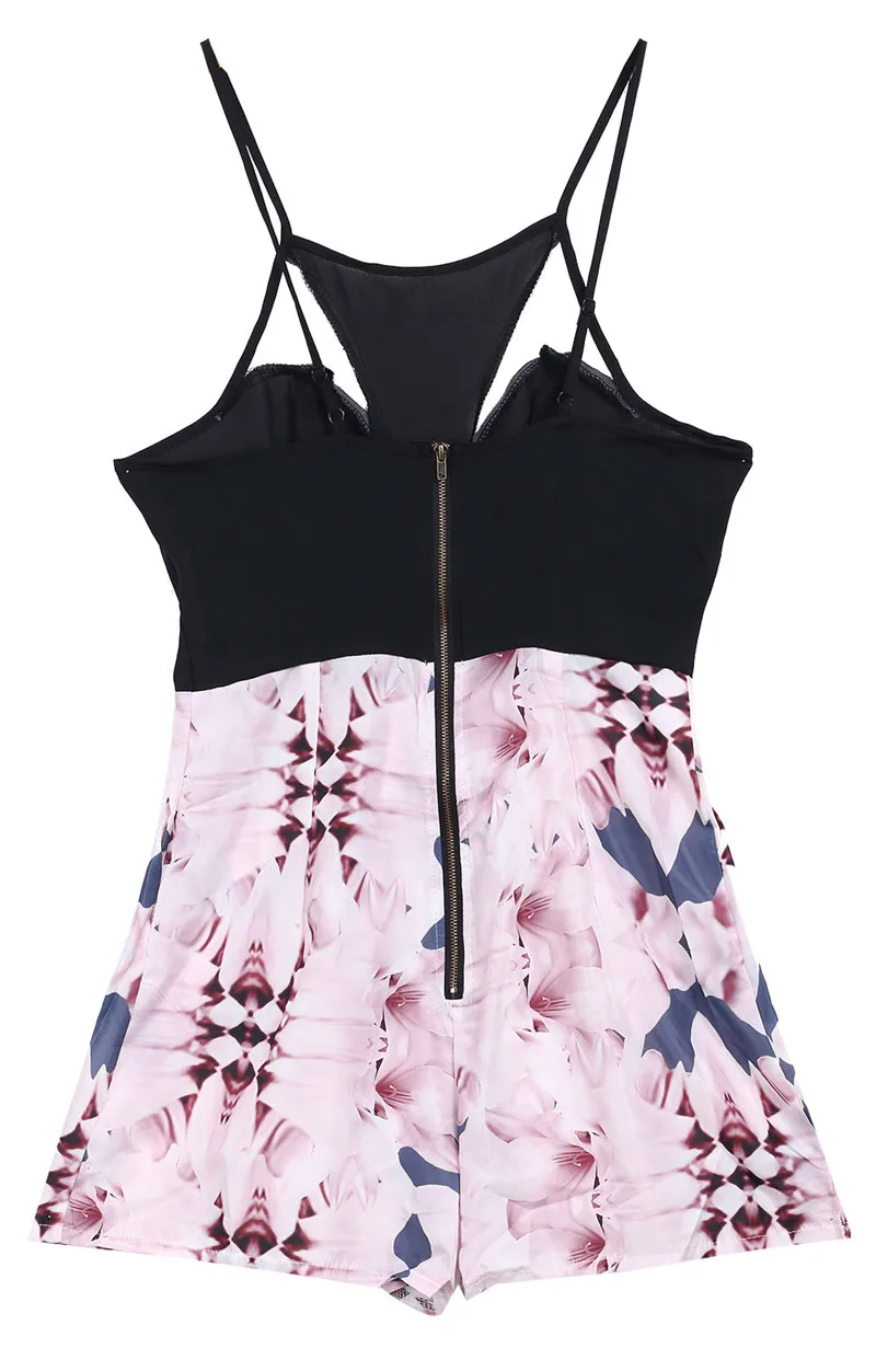 Новейший модный сексуальный женский комбинезон с вырезом летний клубный