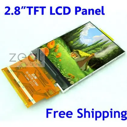 2 8 &quotTFT LCD модуль 240x320 пикселей ILI9325 без сенсорного экрана| |
