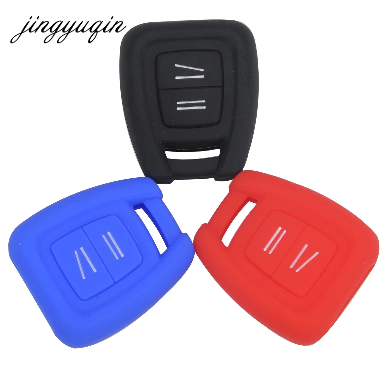 Jingyuqin для Vauxhall Opel Holden Astra Zafira Vectra Tigra Omega Signum силиконовый чехол 2 кнопки