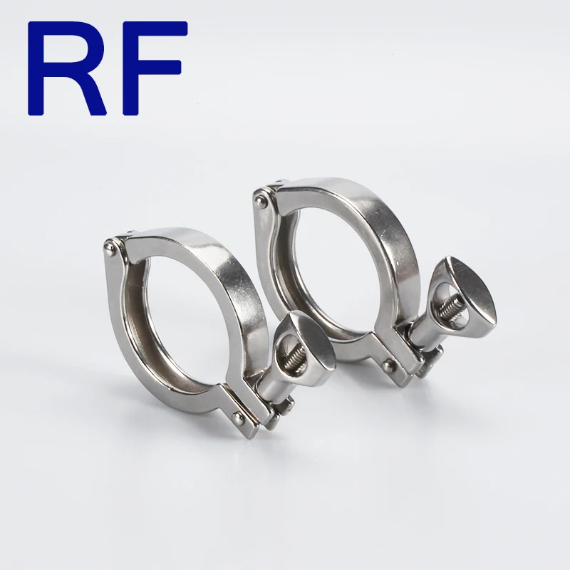RF 3 5 &quotодноконтактный зажим из нержавеющей стали 304 тройной клевер санитарный