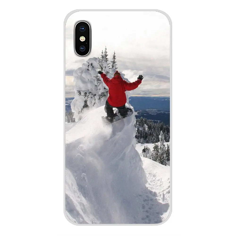 Аксессуары чехол для телефона чехлы сноуборда лыжного спорта Huawei P Smart Mate Honor 7A 7C 8C