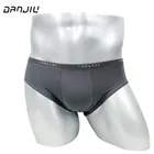 DANJIU однотонное мужское модальное нижнее белье сексуальные мужские дышащие мягкие трусы Горячая Распродажа Cueca Calzoncillos Низкая Талия Дышащие