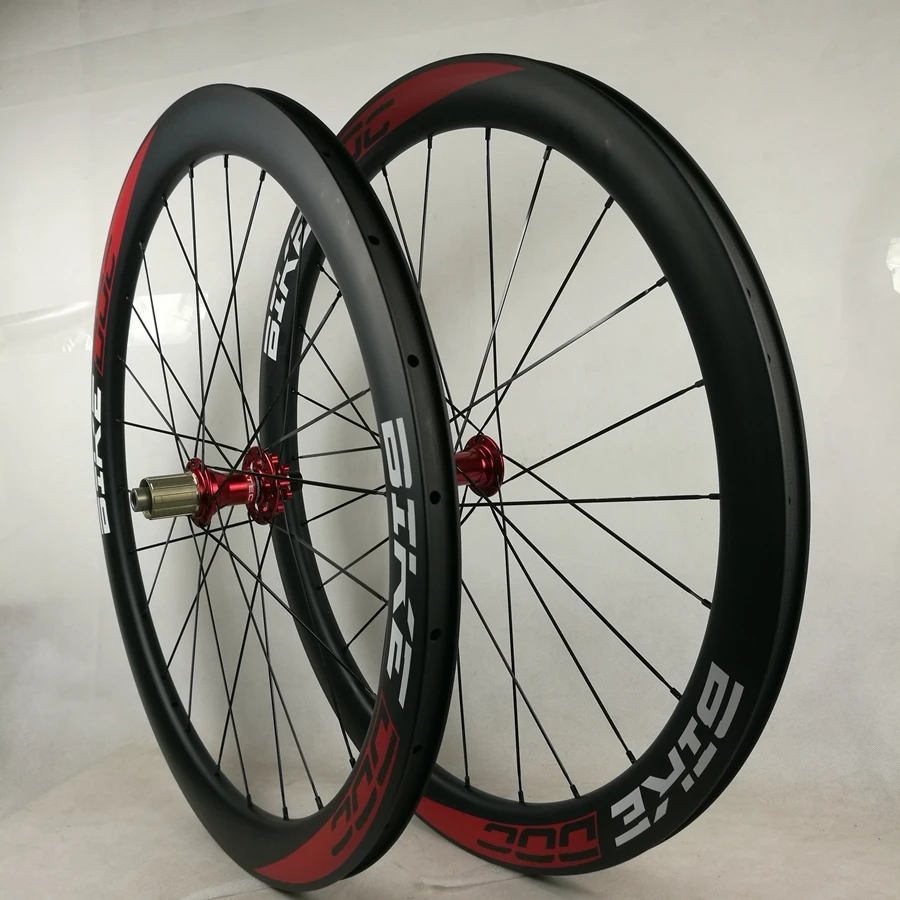 BIKEDOC карбоновые колеса дисковый тормоз 700C 25 мм ширина колеса карбоновый дорожный вилсет под дисковый тормоз клинчер Ruedas Bicicleta Carretera