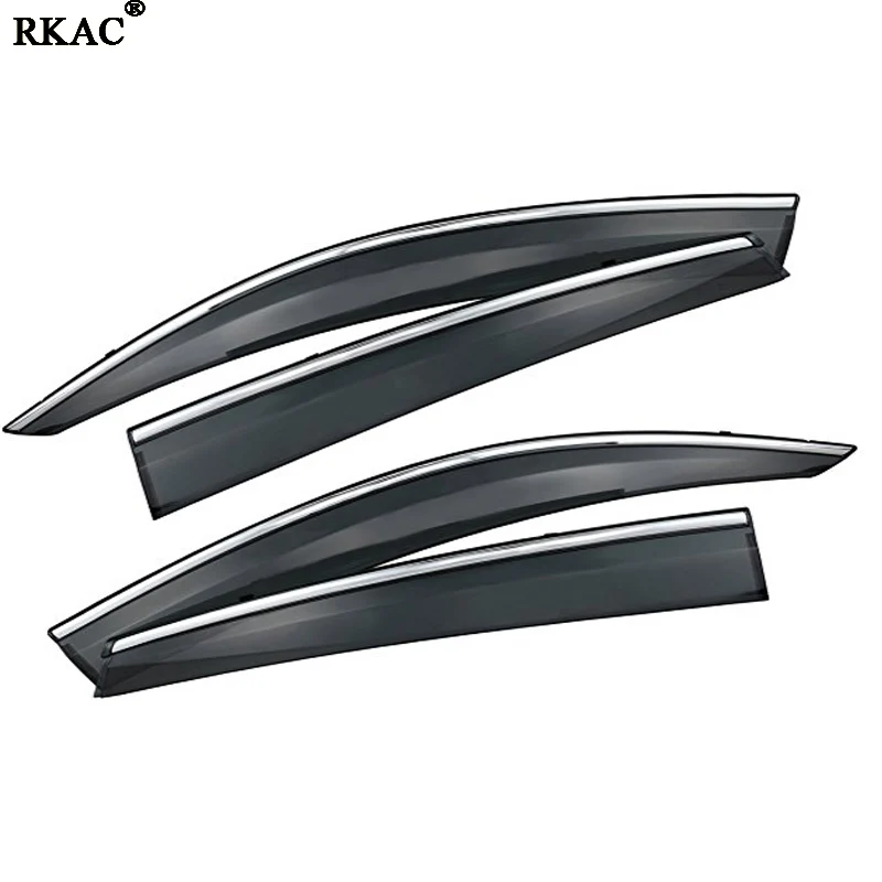 RKAC ABS Бесплатная доставка 2016 2017 & Up для Honda Civic 4 Двери Седан хромированная отделка
