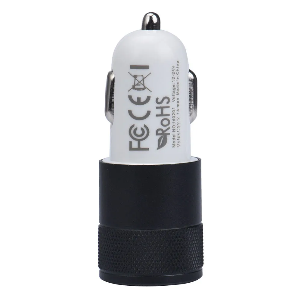 Двойной Переходник Usb для зарядки в машине mini aux usb Автомобильная розетка