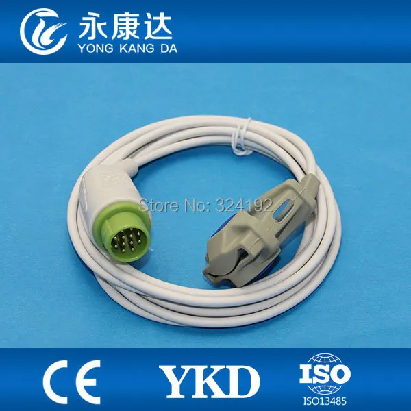 2 шт./упак. датчик насыщения кислородом медицинский с мягкий наконечник для