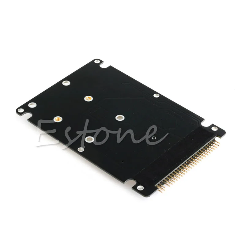 Новый mSATA до 2 5 &quot44PIN IDE HDD SSD в PATA конвертер адаптер карта + чехол | Компьютеры и офис