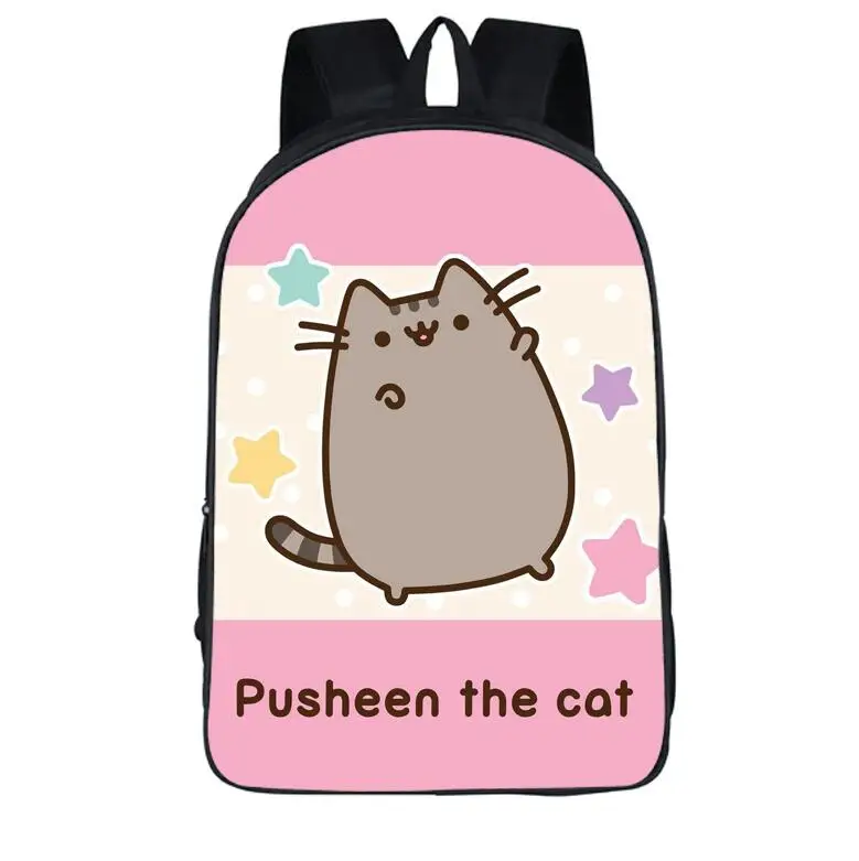 Милые детские школьные ранцы Pusheen рюкзаки с кошками для подростков дорожные
