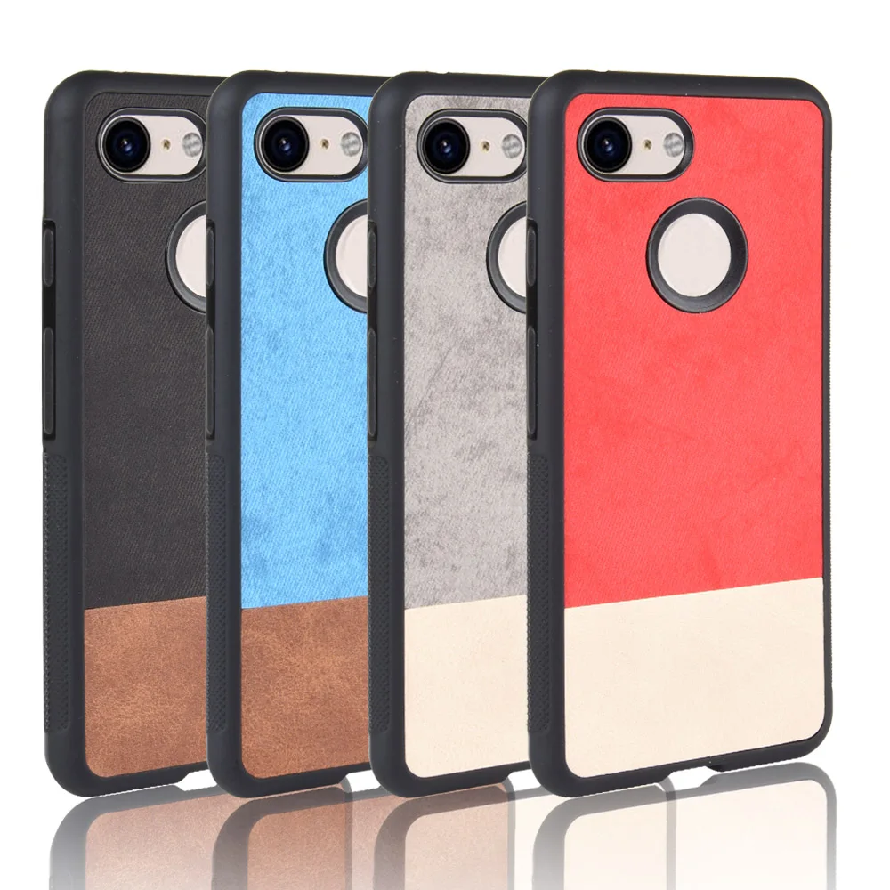 

For Google Pixel 3 XL case Google Pixel3 soft edge cowboy PU Leather hard cover For Google Pixel XL3 Pixel3 phone back case