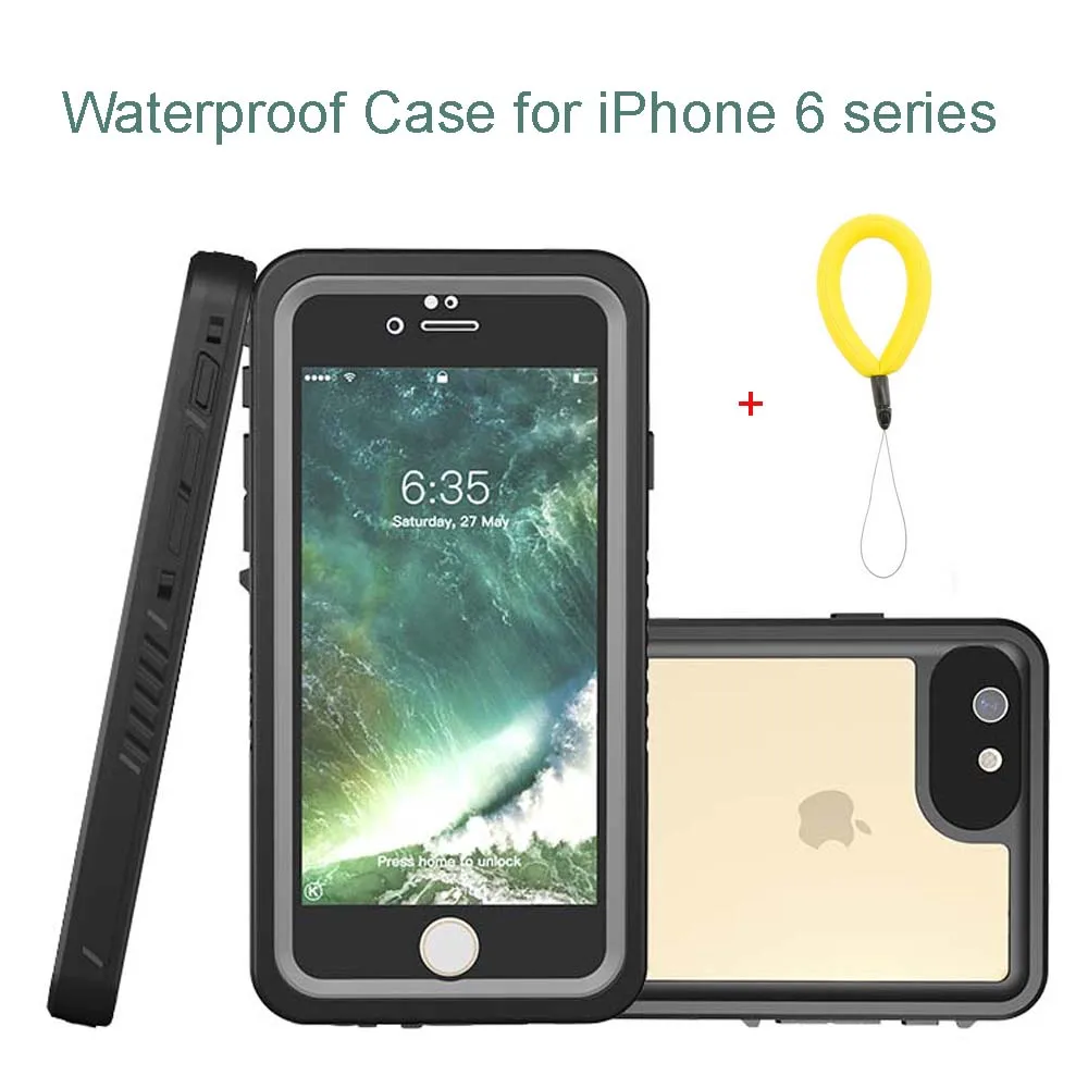 Водонепроницаемый чехол для iPhone 6s 6sp 7 7p 8 8p противоударный защитный дайвинга на