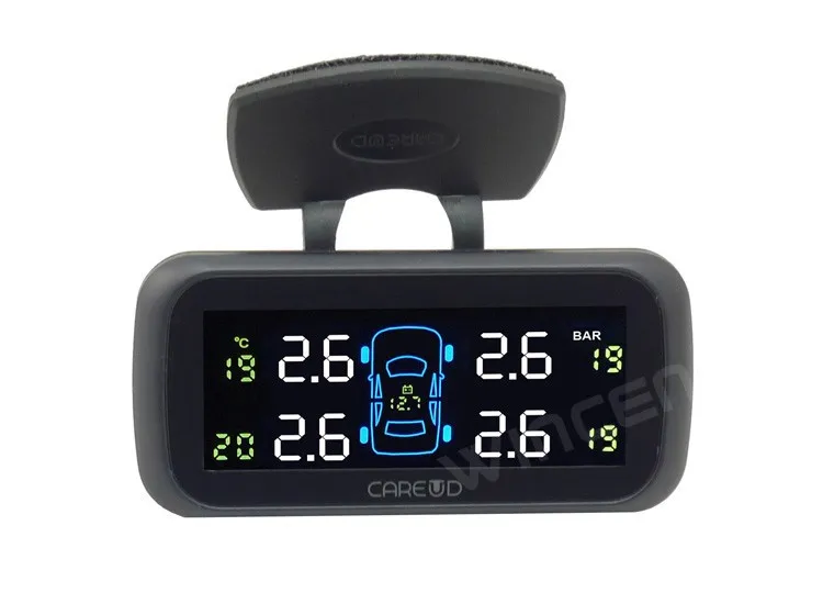 TPMS с цветным экраном внутренним датчиком мониторинга напряжения батареи