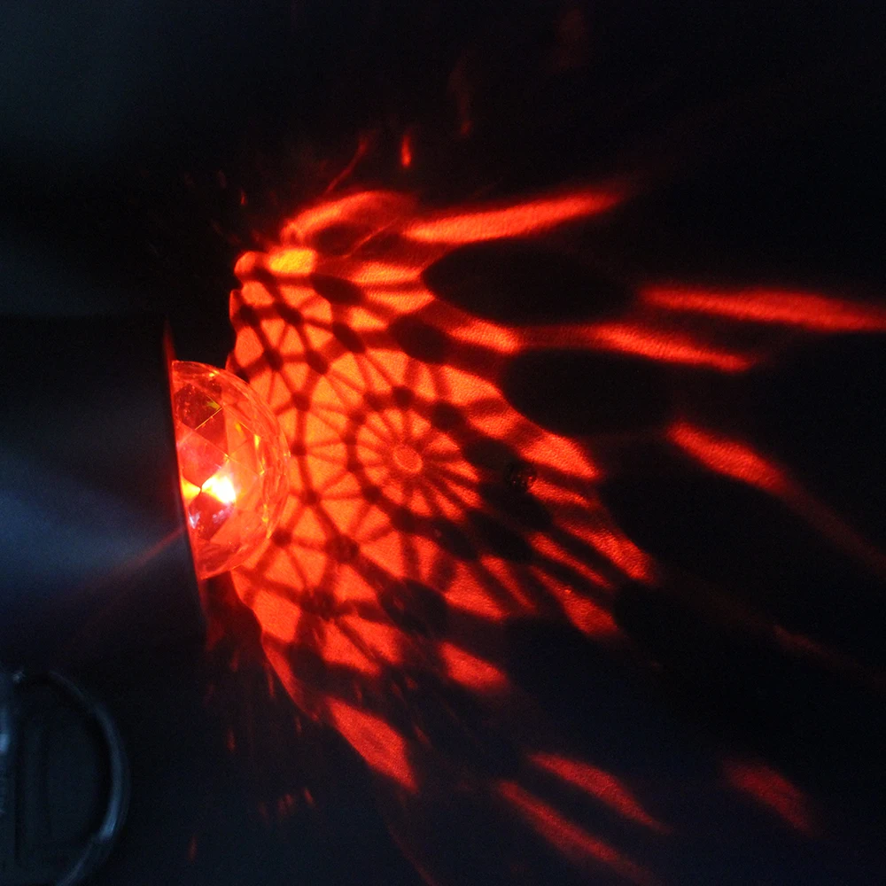 6 цветов автомобильный DJ светильник авто Стайлинг декоративные лампы RGB