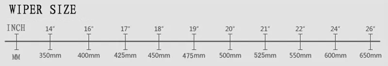 Car Accessory 24''+19'' Windshield Wiper Blade For Skoda Octavia 3 III 2012 Onwards Natural Rubber Bracketless | Автомобили