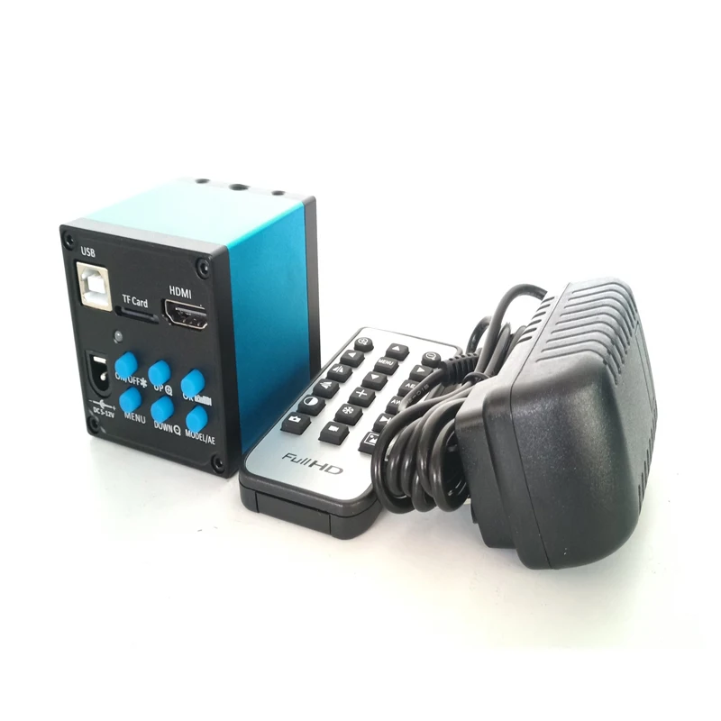 

New 1080P 16MP HDMI USB Industrial Video Microscope Camera Video Recorder IR Remote Controller For Electronic PCB Repair