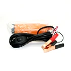 51 мм DC 24V пластиковый электрический дизельный Топливный насос с переключателем 30лмин подъёмник 3м для воды, автомобиля, масла, рыбалки, кемпинга, погружной