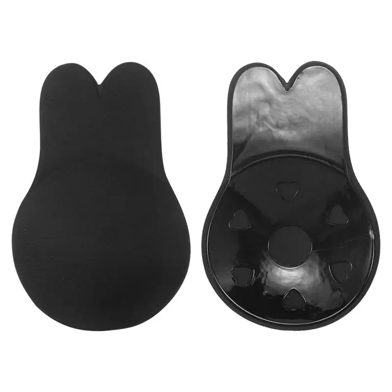 black diameter 11cm 1 пара, Женский невидимый бюстгальтер для подтягивания груди, бюстгальтер с пуш-ап эффектом, бикини, невидимый клейкий бюстгальтер, нижнее белье - Цвет: black diameter 11cm