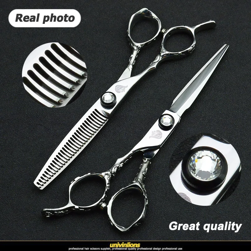 Парикмахерские ножницы univinlions для левши 6 дюймов|scissors hair design|hair of the dog meaningscissor cut |
