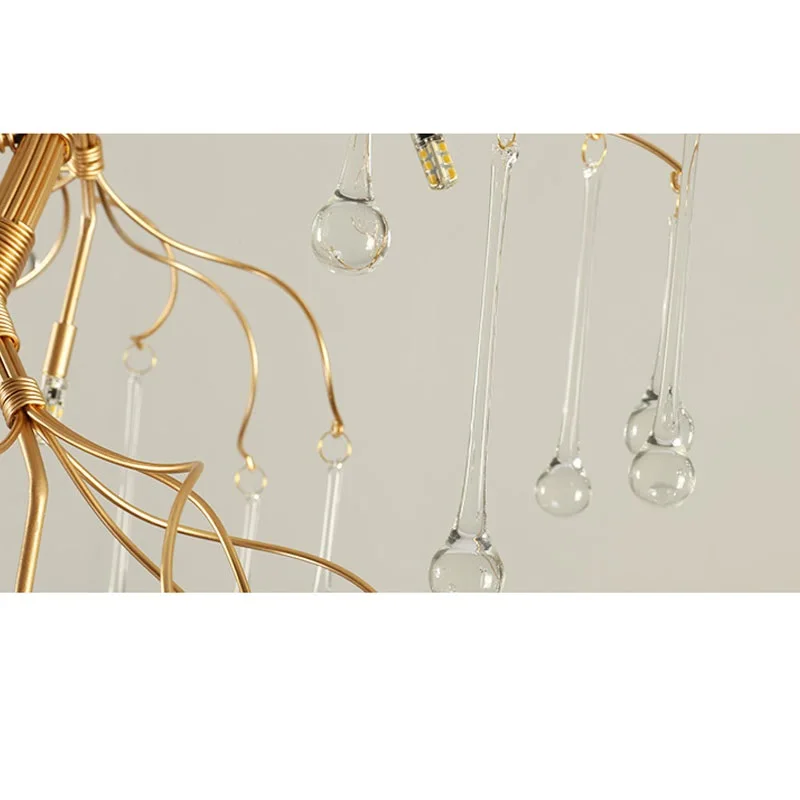 Художественная Яркая Цветная глазурованная люстра светильник люстры для отеля