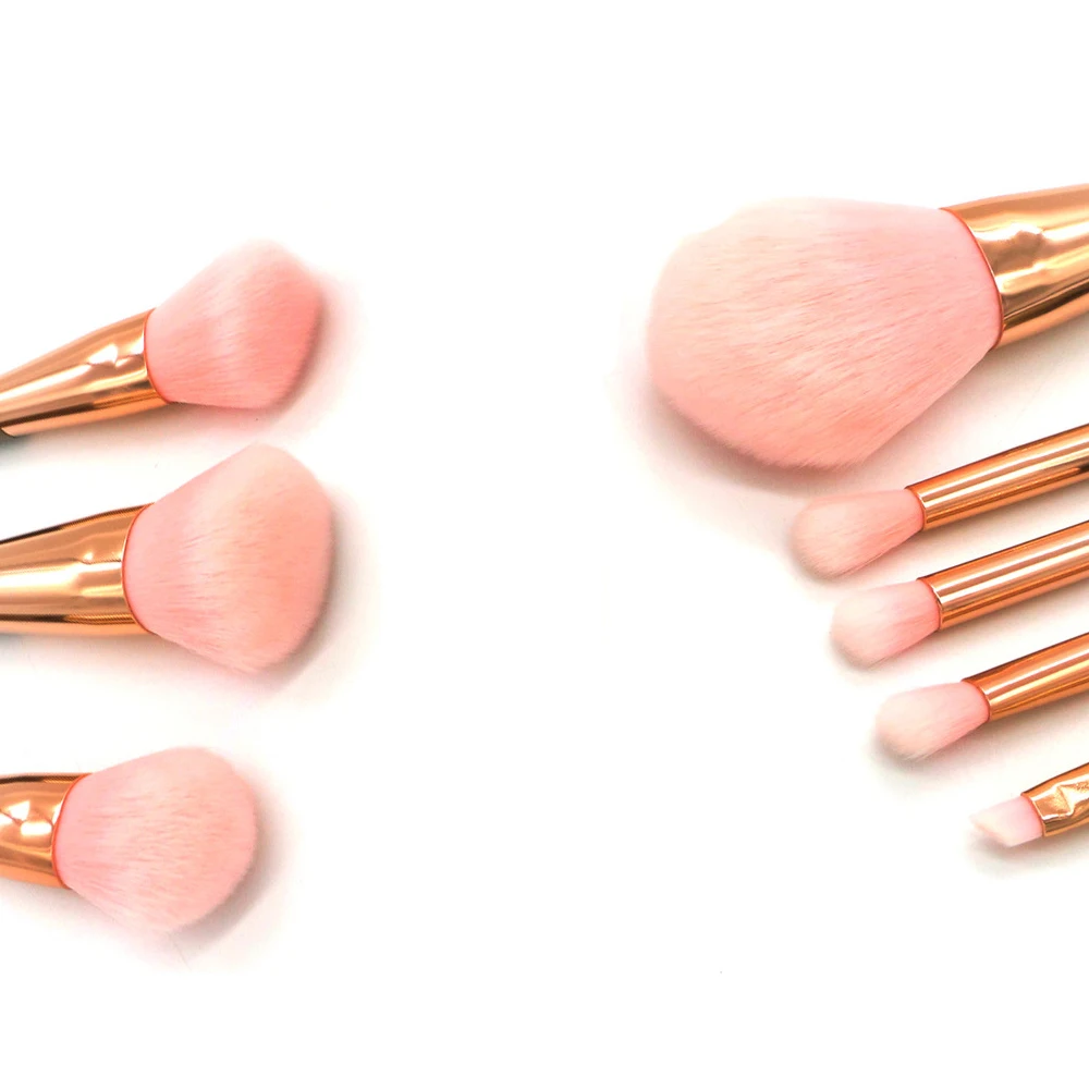 Набор кистей для профессионального макияжа 8 шт. синтетические волосы