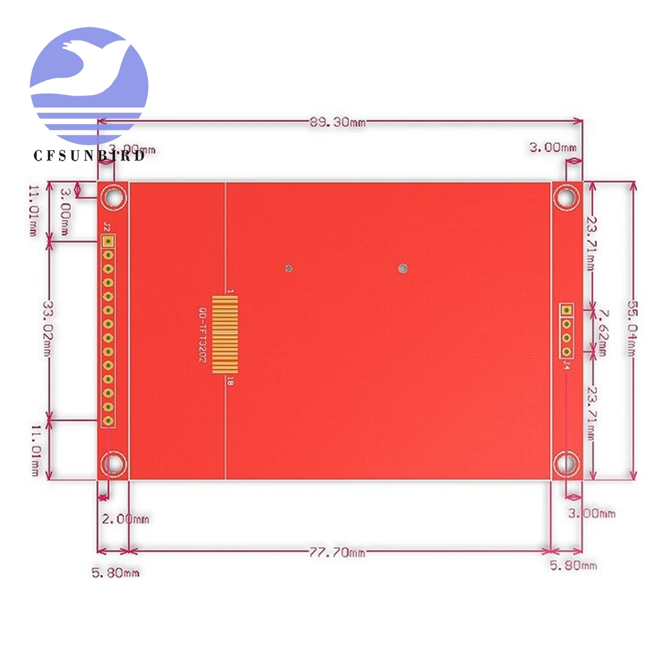 3 2 Дюймовый 320*240 SPI серийный TFT ЖК модуль дисплей экран с сенсорной панелью Драйвер