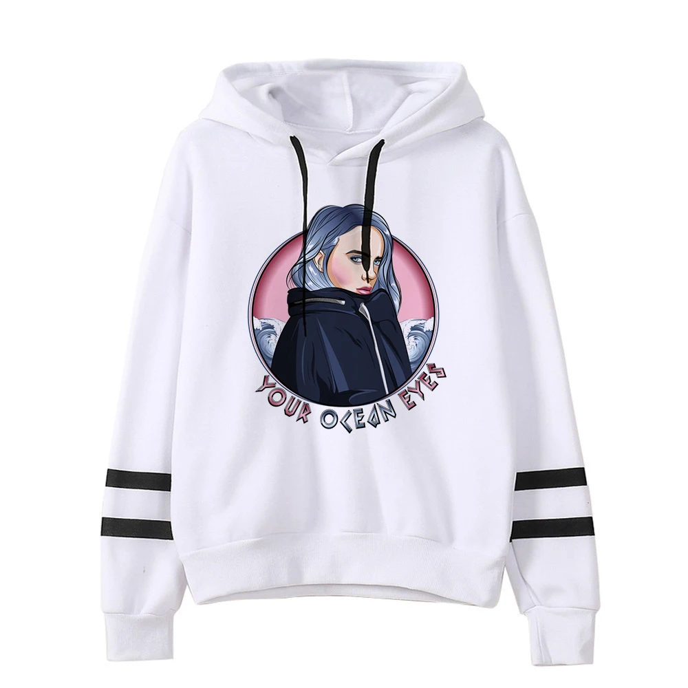 Весна, худи Billie Eilish, с принтом, с капюшоном, для женщин и мужчин, толстовка, Одежда Harajuku, повседневная,, толстовки Kpop, толстовки