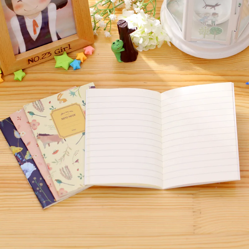 Блокнот мультяшный в стиле ретро 4 шт./лот 12*8 5 см|small book|cartoon notebookbook cute |