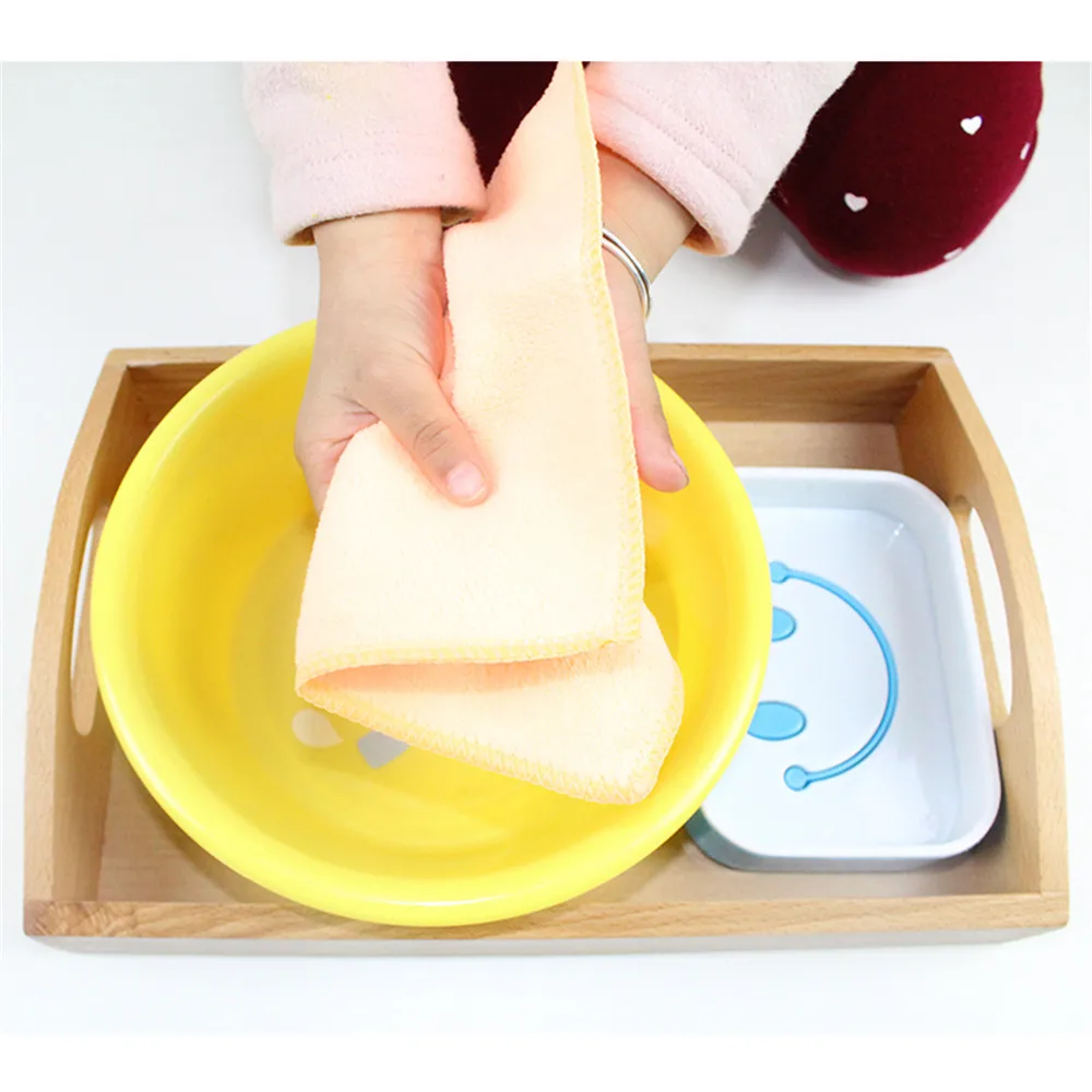 Детская игрушка Монтессори Ежедневная жизнь Ручная стирка обучение Раннее