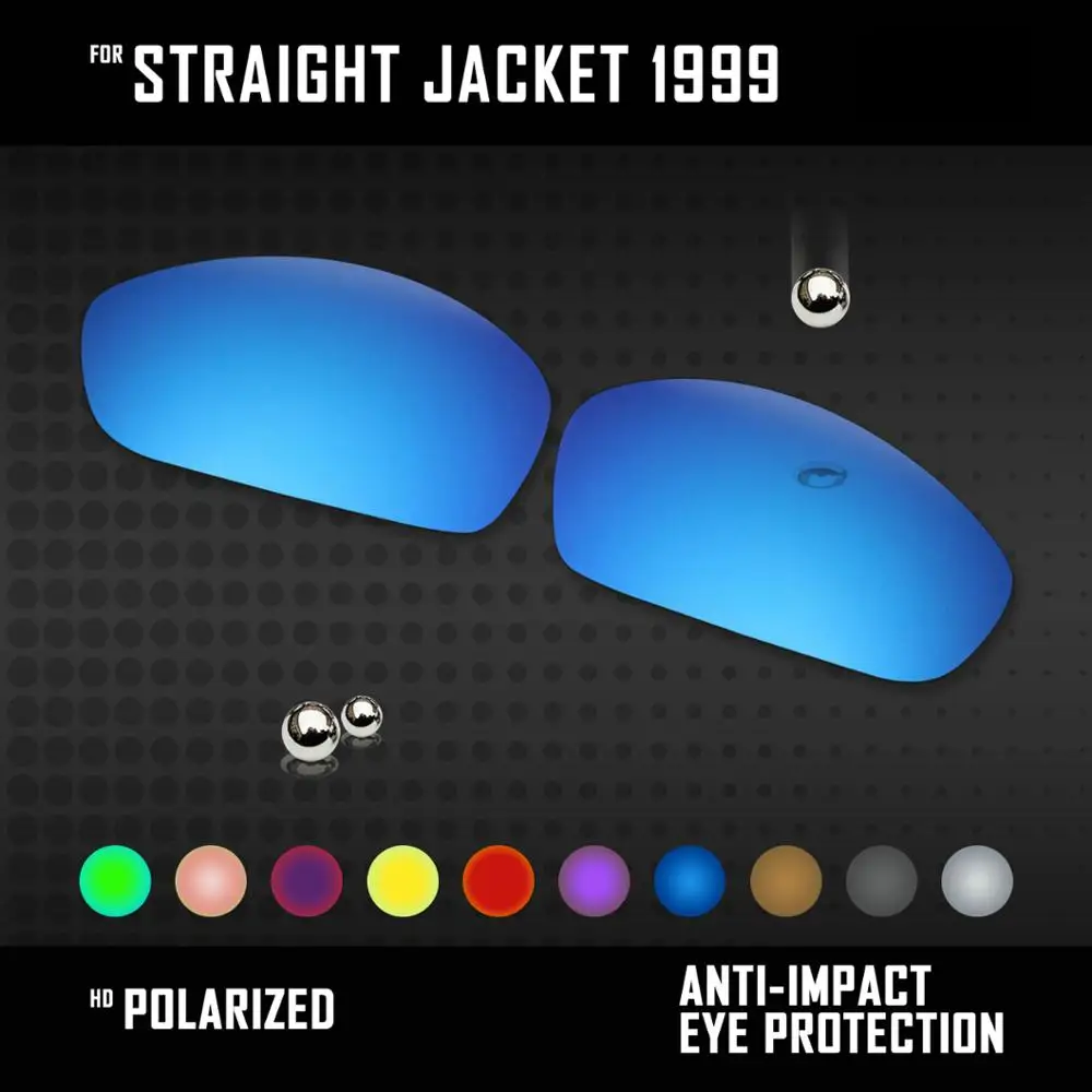 Замена линз OOWLIT для Oakley прямой куртки 1999 поляризованные солнцезащитные