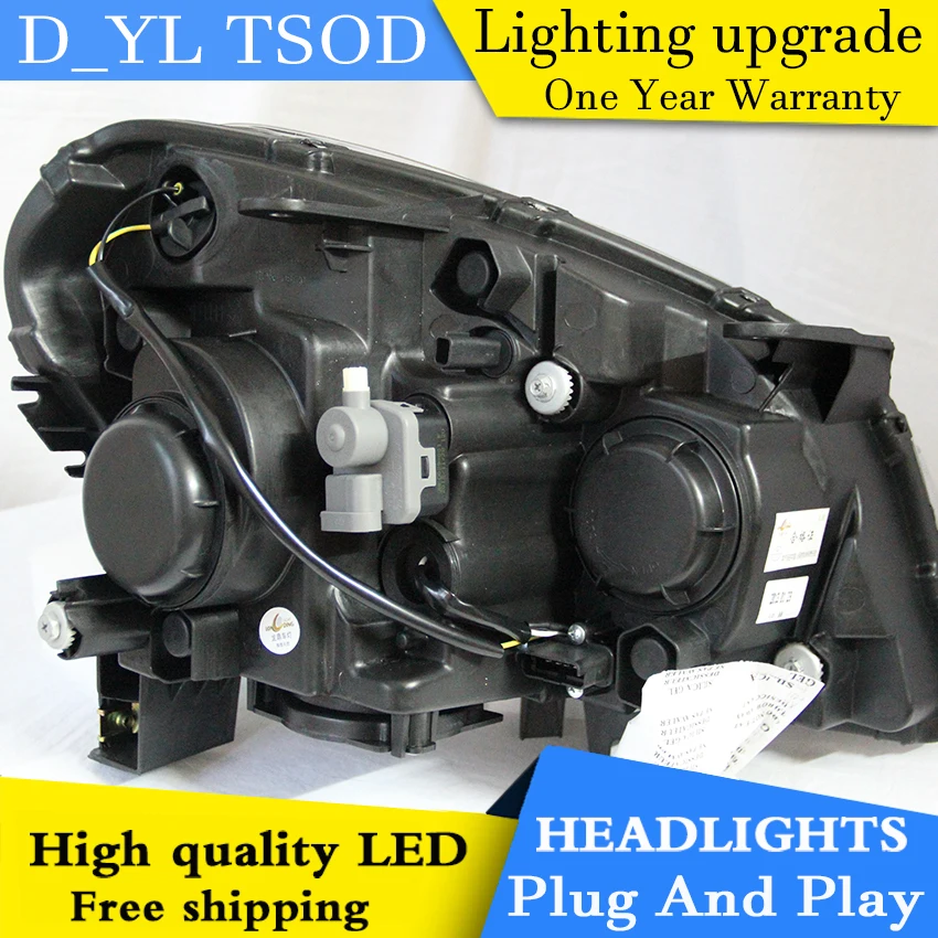 Автомобильная фара DY_L для стайлинга Nissan Qashqai 2008-2013 светодиодный ные фары DRL H7/D2H HID