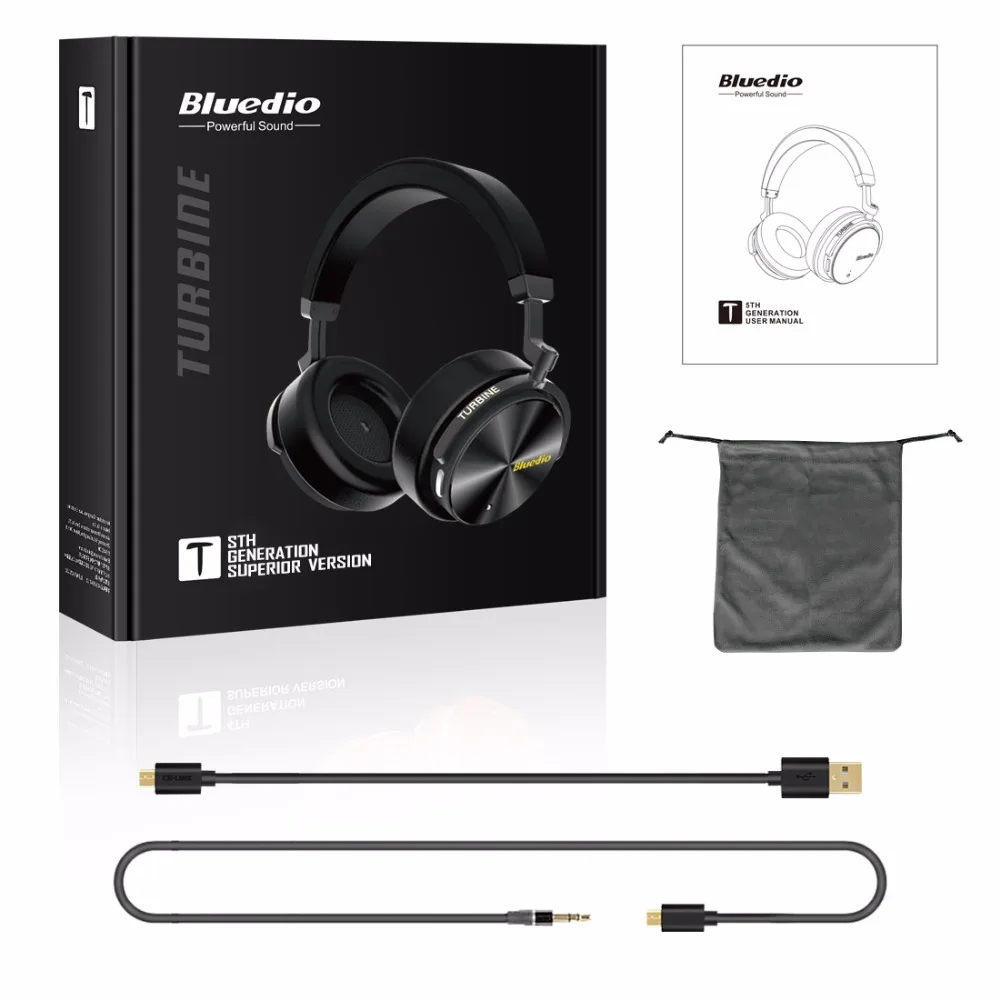 Bluedio T5S активные Беспроводные наушники с шумоподавлением, портативная гарнитура с микрофоном для сотовых телефонов, мобильных телефонов