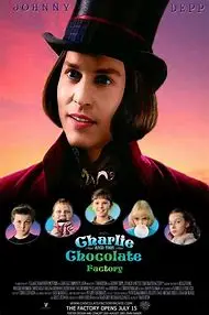 Charlie And The Chocolate Factory 2005 пленка Johnny Depp Шелковый постер декоративная стена живопись