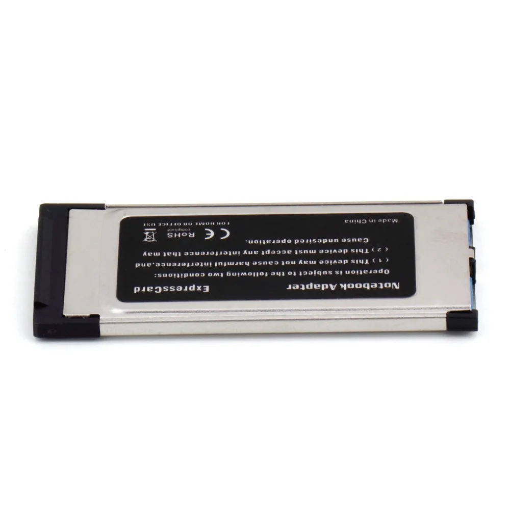Высокоскоростная Экспресс карта Expresscard к USB 3 0 2 порта адаптер 34 мм экспресс