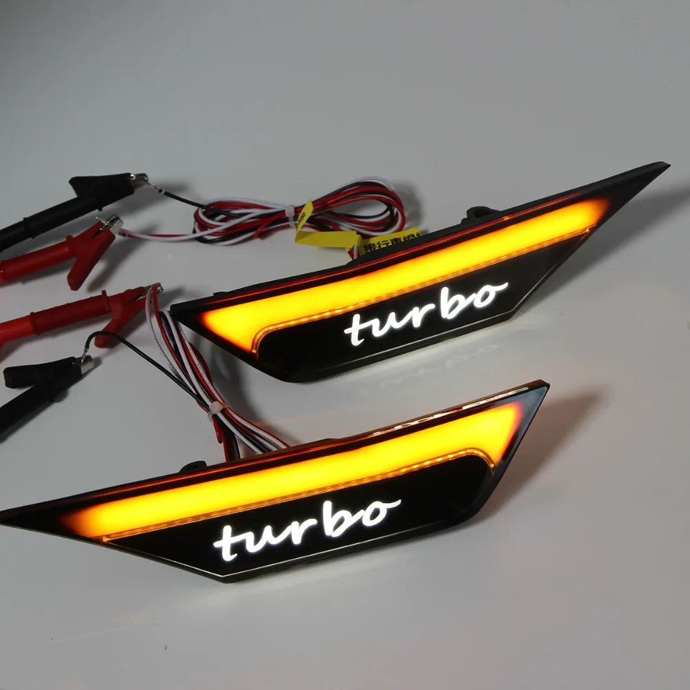 Светильник светодиодный для указателей поворота Fender светильник бега Honda Civic 2016 2017