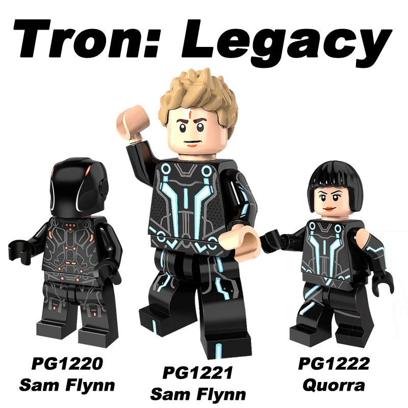 Одиночная продажа Tron: Legacy Sam flynn Quo первый заказ полицейский люк строительные