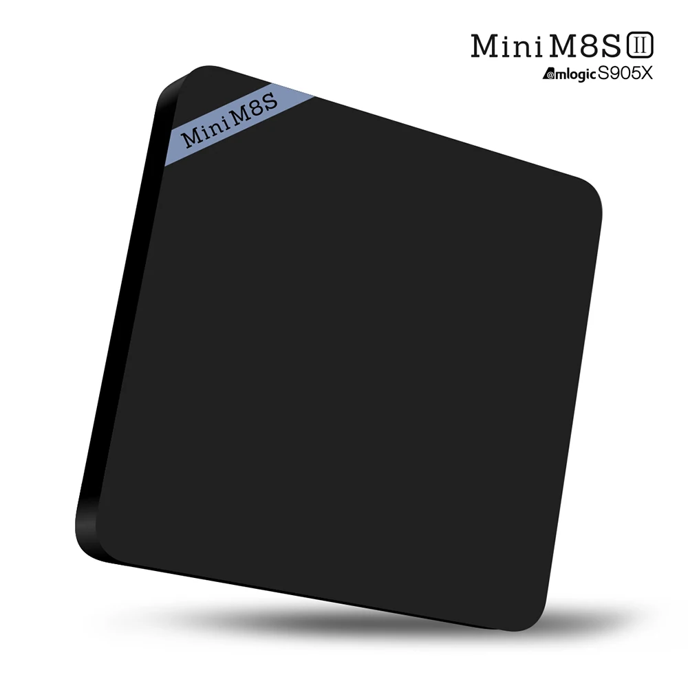 Мини M8S II 4 К ТВ Box Amlogic S905X ядра 64Bit Android 6.0 VP9 H.265 декодирования media player 1/ 2 ГБ